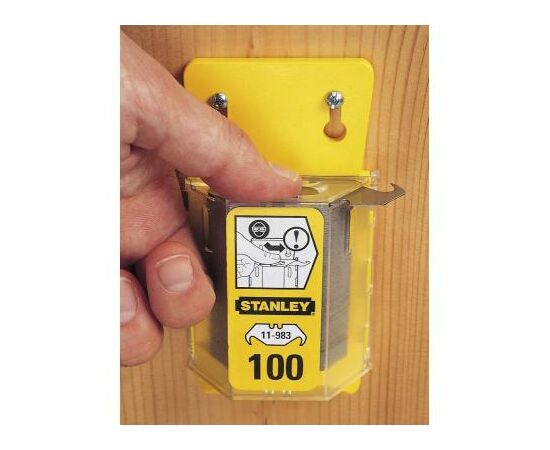 Лезо Stanley крючкообразное 1996, длина 50мм, 5шт (0-11-983), зображення 4