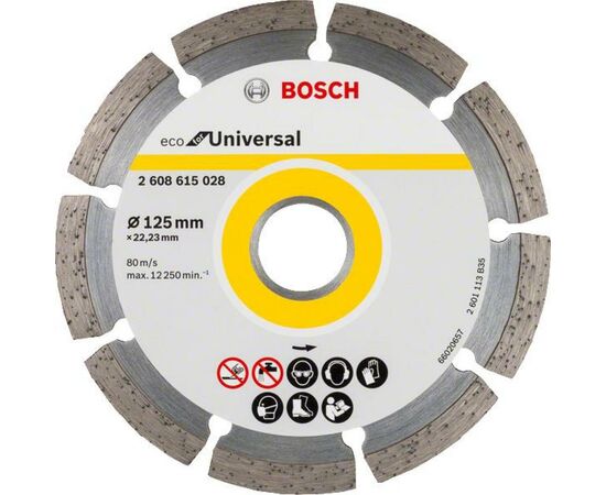 Круг відрізний Bosch ECO Universal 125-22.23 (2.608.615.028)