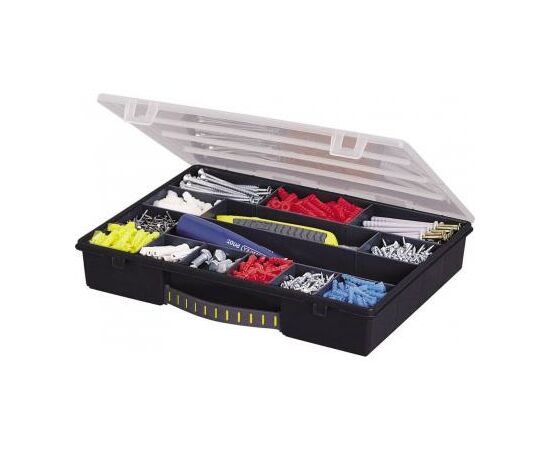 Ящик для инструментов Stanley 160, 14 отделений (340х260х57мм) (1-92-761), изображение 6 Ящик для инструментов Stanley 160, 14 отделений (340х260х57мм) (1-92-761), изображение 6