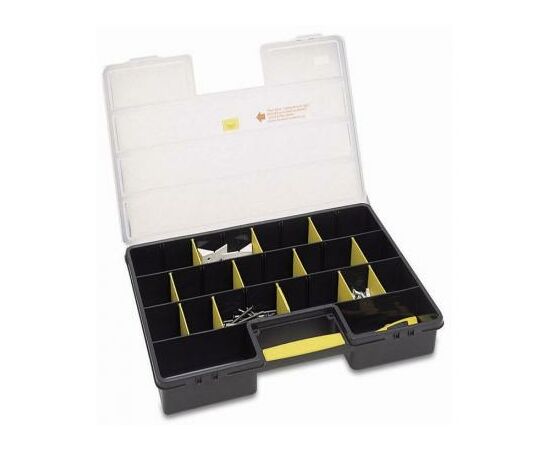 Ящик для инструментов Stanley 199, 25 отделений (457х330х81мм) (1-92-762), изображение 3 Ящик для инструментов Stanley 199, 25 отделений (457х330х81мм) (1-92-762), изображение 3