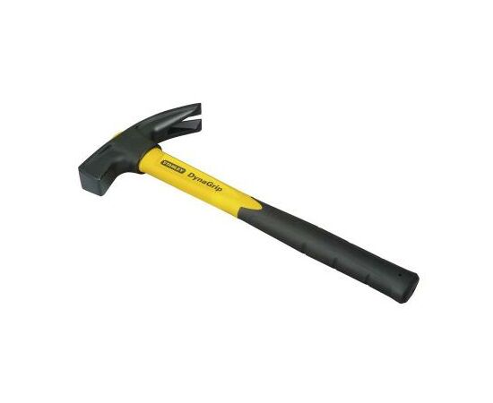 Молоток Stanley с гвоздодером, пазом и магнитом для гвоздя, 700гр. (1-51-144), зображення 2 Молоток Stanley с гвоздодером, пазом и магнитом для гвоздя, 700гр. (1-51-144), зображення 2