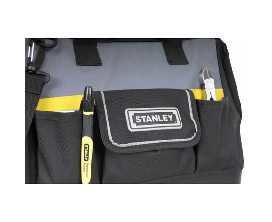 Сумка для инструмента Stanley Basic 16" (23,5x44,7x27.5см) (1-96-183), изображение 4 Сумка для инструмента Stanley Basic 16" (23,5x44,7x27.5см) (1-96-183), изображение 4