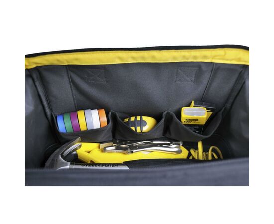 Сумка для инструмента Stanley Basic 16" (23,5x44,7x27.5см) (1-96-183), изображение 6 Сумка для инструмента Stanley Basic 16" (23,5x44,7x27.5см) (1-96-183), изображение 6