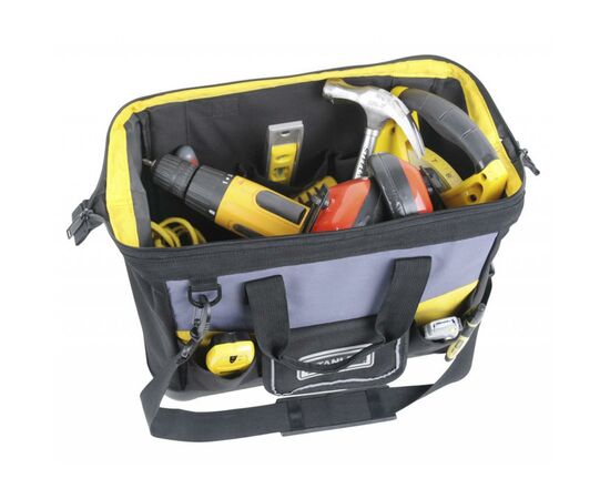 Сумка для инструмента Stanley Basic 16" (23,5x44,7x27.5см) (1-96-183), изображение 7 Сумка для инструмента Stanley Basic 16" (23,5x44,7x27.5см) (1-96-183), изображение 7