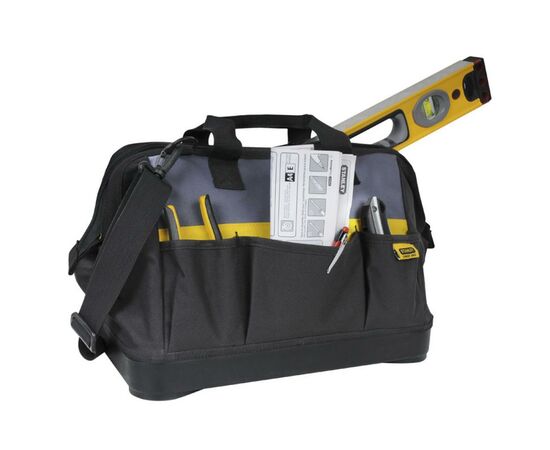 Сумка для инструмента Stanley Basic 16" (23,5x44,7x27.5см) (1-96-183), изображение 8 Сумка для инструмента Stanley Basic 16" (23,5x44,7x27.5см) (1-96-183), изображение 8