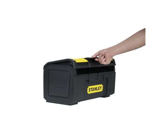 Ящик для инструментов Stanley Basic Toolbox 48,6x26,6x23,6 (1-79-217), изображение 4 Ящик для инструментов Stanley Basic Toolbox 48,6x26,6x23,6 (1-79-217), изображение 4