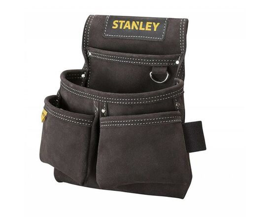 Сумка для інструмента Stanley плотницкая на пояс кожанная 30 х 7 х 33 см. (STST1-80116)