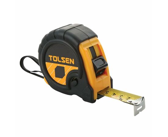 Рулетка Tolsen 19 мм х 5 м пластик гума (35003)