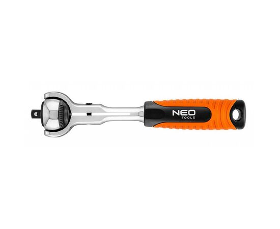 Трещотка Neo Tools трещеточний 3/8 ", 360 °, 72 зубця (08-543)