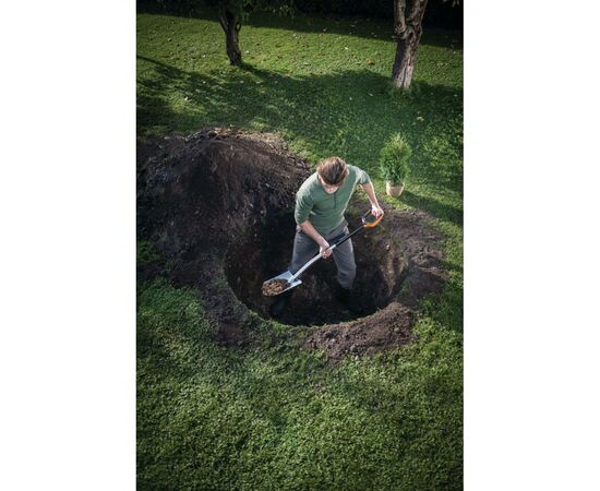 Лопата Fiskars штиковая Xact L (1003683), изображение 10 Лопата Fiskars штиковая Xact L (1003683), изображение 10