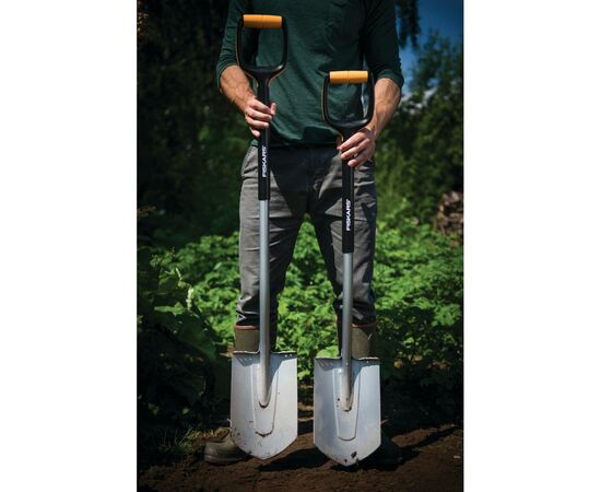 Лопата Fiskars штиковая Xact L (1003683), изображение 11 Лопата Fiskars штиковая Xact L (1003683), изображение 11