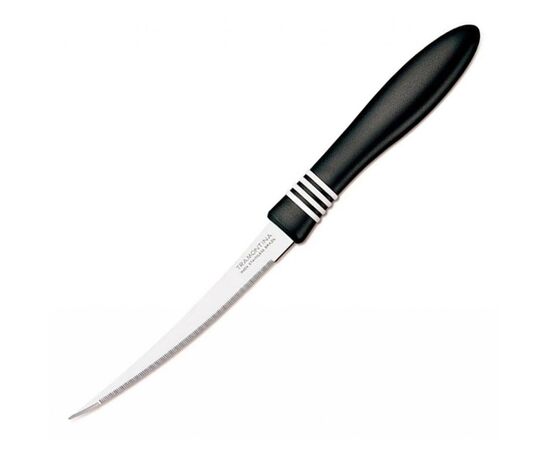Кухонний ніж Tramontina COR & COR для томатов 127 мм Black (23462/105)