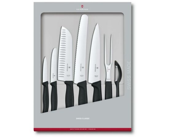 Набор ножей Victorinox SwissClassic 7 шт Black (6.7133.7G)