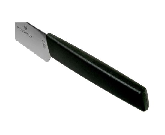 Кухонный нож Victorinox SwissModern Bread and Pastry Knife 22 см Black (6.9073.22WB), изображение 5 Кухонный нож Victorinox SwissModern Bread and Pastry Knife 22 см Black (6.9073.22WB), изображение 5