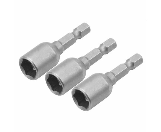 Головка магнитная Tolsen 10 мм 1/4"х48 мм 3 шт (77825)