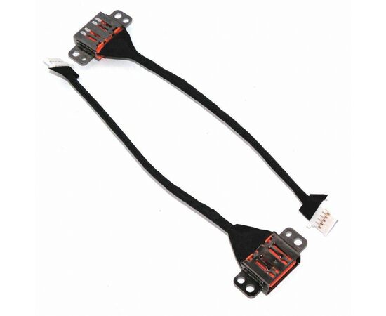 Разъем питания ноутбука с кабелем Lenovo PJ862 (bevel USB), 5-pin, 9 см (A49087)