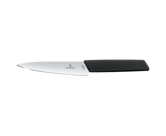 Кухонный нож Victorinox Swiss Modern 22 см Black (6.9013.22B)