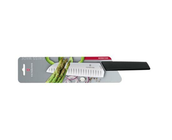 Кухонный нож Victorinox Swiss Modern 17 см Black (6.9053.17KB), изображение 6 Кухонный нож Victorinox Swiss Modern 17 см Black (6.9053.17KB), изображение 6