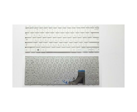 Клавиатура ноутбука Samsung 13.3" NP-530U3B, NP-530U3C, NP-535U3C Series белая UA/RU/US (A46102)