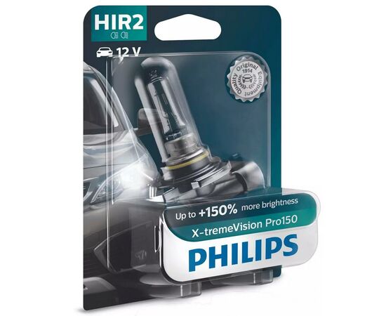 Автолампа Philips галогенова 55W (9012XVPB1)