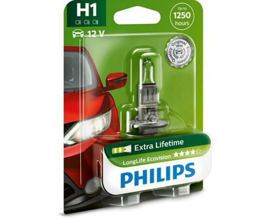 Автолампа Philips галогенова 55W (12258 LLECO B1)