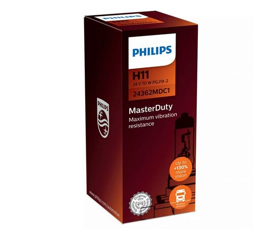 Автолампа Philips галогенова 70W (24362 MD C1)