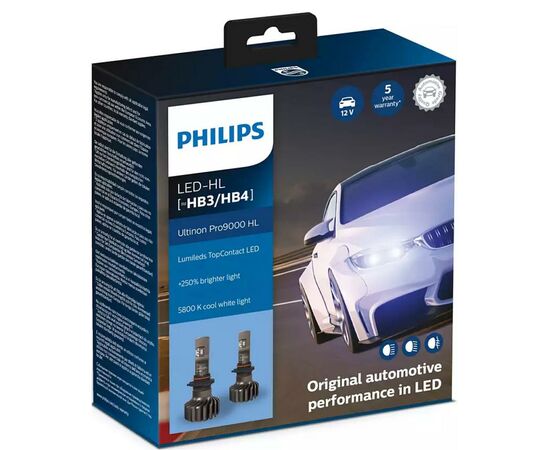 Автолампа Philips світлодіодна (11005U90CWX2)