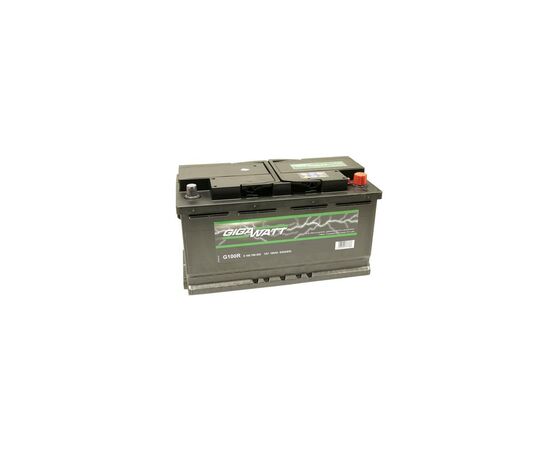 Аккумулятор автомобильный GigaWatt 100А (0185760002), изображение 3 Аккумулятор автомобильный GigaWatt 100А (0185760002), изображение 3