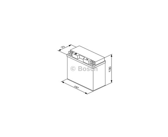 Аккумулятор автомобильный Bosch 12A (0 092 M60 190), изображение 5 Аккумулятор автомобильный Bosch 12A (0 092 M60 190), изображение 5
