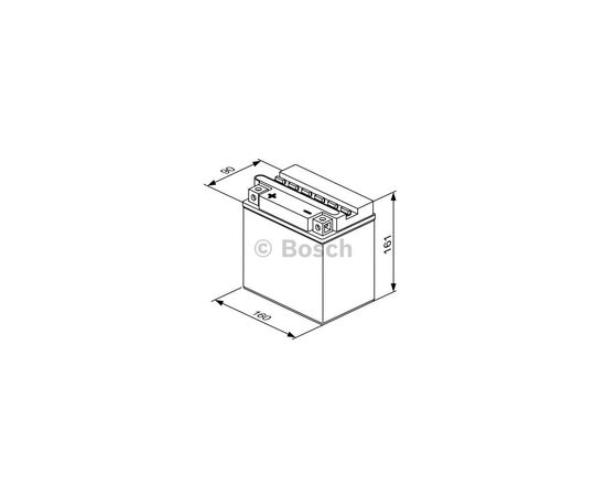 Аккумулятор автомобильный Bosch 16A (0 092 M4F 390), изображение 5 Аккумулятор автомобильный Bosch 16A (0 092 M4F 390), изображение 5