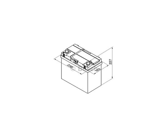 Аккумулятор автомобильный Bosch 45А (0 092 S40 220), изображение 6 Аккумулятор автомобильный Bosch 45А (0 092 S40 220), изображение 6