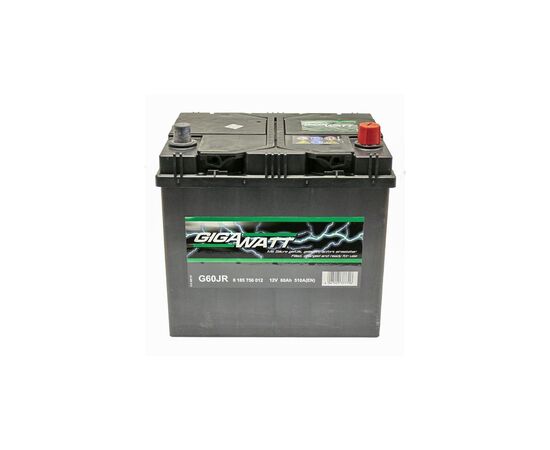 Аккумулятор автомобильный GigaWatt 60А (0185756012)