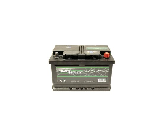 Аккумулятор автомобильный GigaWatt 72А (0185757209)