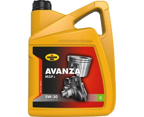 Моторное масло Kroon-Oil Avanza MSP+ 5W-30 5л (KL 36704)