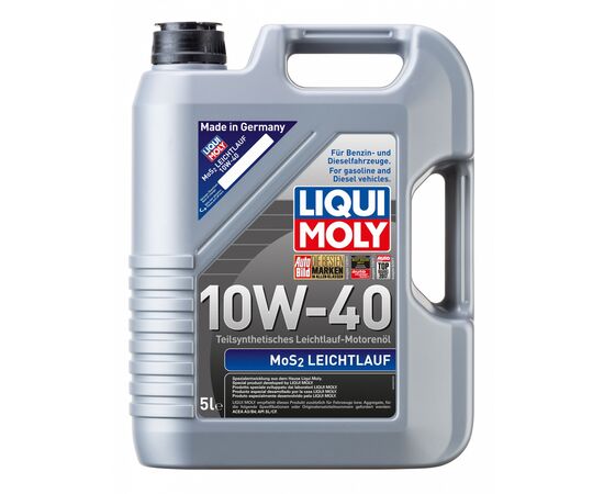 Моторное масло Liqui Moly MoS2 Leichtlauf 10W-40 5л (LQ 1931)