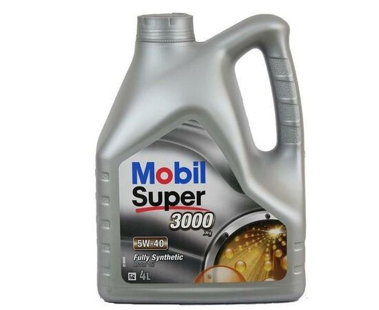Моторное масло Mobil SUPER 3000 5W40 4л (MB 5W40 3000 4L)