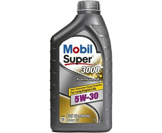 Моторное масло Mobil SUPER 3000 F-FE 5W30 1л (MB 5W30 3000 FE 1L)