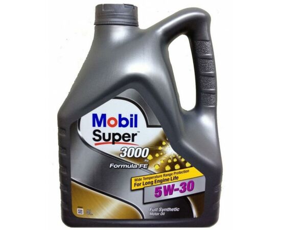 Моторна олива Mobil SUPER 3000 F-FE 5W30 4л (MB 5W30 3000 FE 4L)