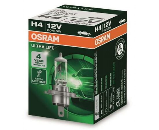Автолампа Osram Автолампа галогенова 60/55W (OS 64193 ULT), зображення 2 Автолампа Osram Автолампа галогенова 60/55W (OS 64193 ULT), зображення 2