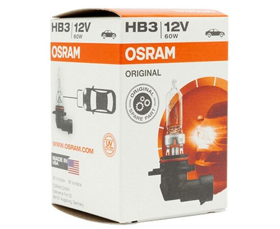 Автолампа Osram Автолампа галогенова 60W (OS 9005), изображение 2 Автолампа Osram Автолампа галогенова 60W (OS 9005), изображение 2