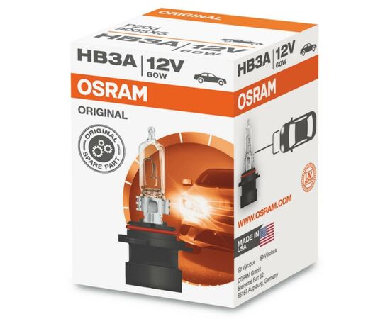 Автолампа Osram Автолампа галогенова 60W (OS 9005 XS), изображение 2 Автолампа Osram Автолампа галогенова 60W (OS 9005 XS), изображение 2