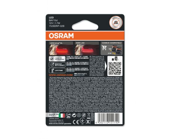 Автолампа Osram Автолампа світлодіодна (OS 7528DRP-02B), изображение 4 Автолампа Osram Автолампа світлодіодна (OS 7528DRP-02B), изображение 4