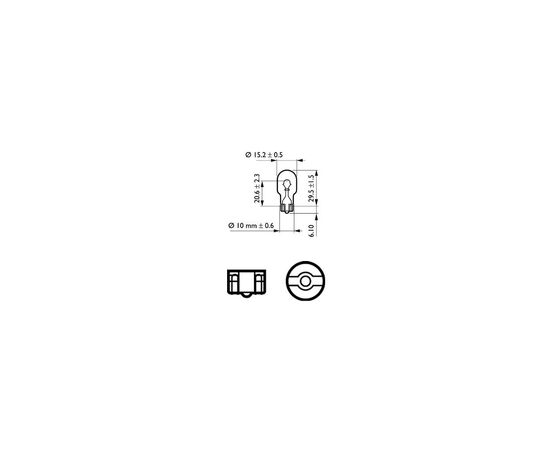 Автолампа Philips 16W (12067 B2), изображение 3 Автолампа Philips 16W (12067 B2), изображение 3