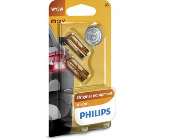 Автолампа Philips 5W (12396 NA B2), изображение 2 Автолампа Philips 5W (12396 NA B2), изображение 2