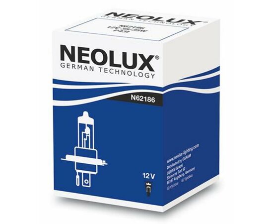 Автолампа Neolux галогенова 35/35W (N62186), зображення 2 Автолампа Neolux галогенова 35/35W (N62186), зображення 2