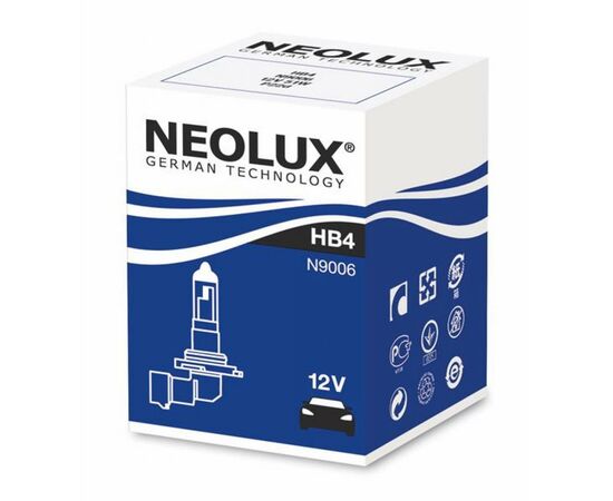 Автолампа Neolux галогенова 51W (N9006), изображение 2 Автолампа Neolux галогенова 51W (N9006), изображение 2