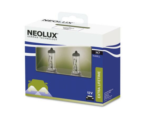 Автолампа Neolux галогенова 55W (N499LL-SCB), изображение 2 Автолампа Neolux галогенова 55W (N499LL-SCB), изображение 2