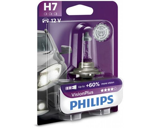 Автолампа Philips галогенова 55W (12972 VP B1), зображення 2 Автолампа Philips галогенова 55W (12972 VP B1), зображення 2