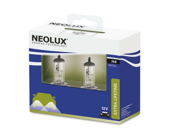 Автолампа Neolux галогенова 60/55W (N472LL-SCB), изображение 2 Автолампа Neolux галогенова 60/55W (N472LL-SCB), изображение 2