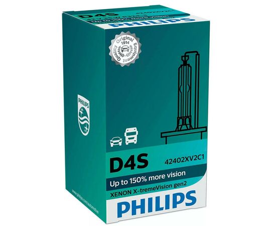 Автолампа Philips ксеноновая (42402 XV2 C1), изображение 2 Автолампа Philips ксеноновая (42402 XV2 C1), изображение 2